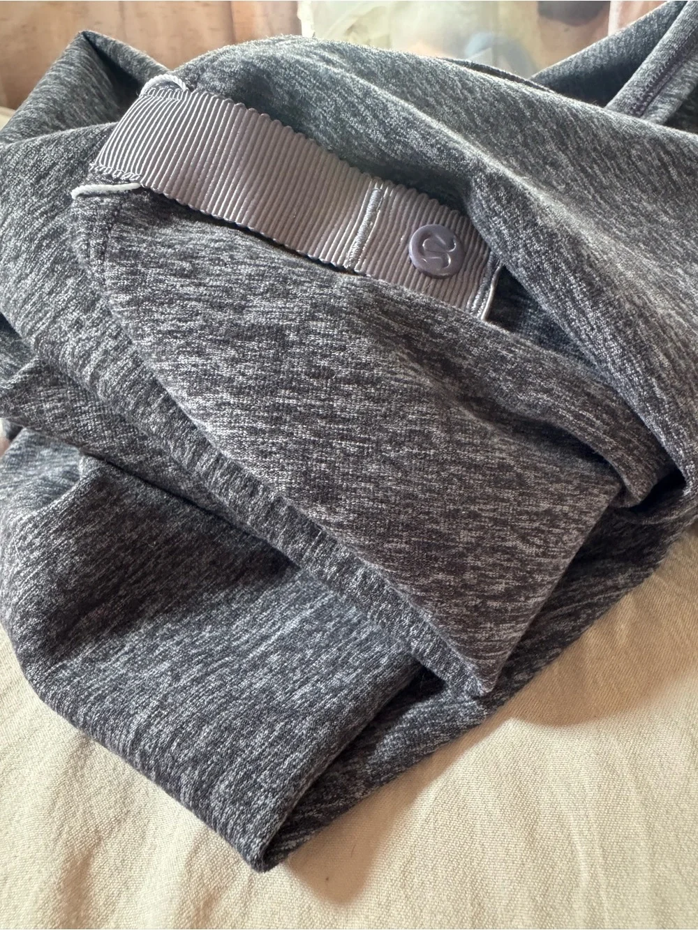 NWT Lululemon Vinyasa Scarf Rulu Heathered Gray Convertible Wrap OS